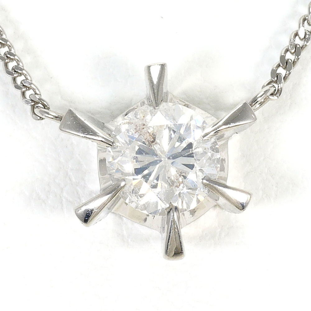VINTAGE Silver Diamond Necklace
